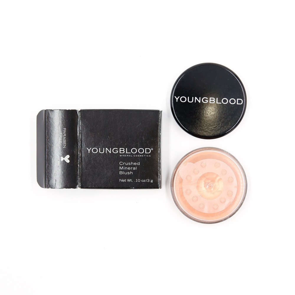 Youngblood Crushed Mineral Blush - Coral Reef - .1 oz /‎ 3 g